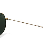 Ray-Ban Aviator Teardrop Sunglasses with Double Bridge, Large Metal, RB3025, 58-14, 135mm, 3N, Made in Italy