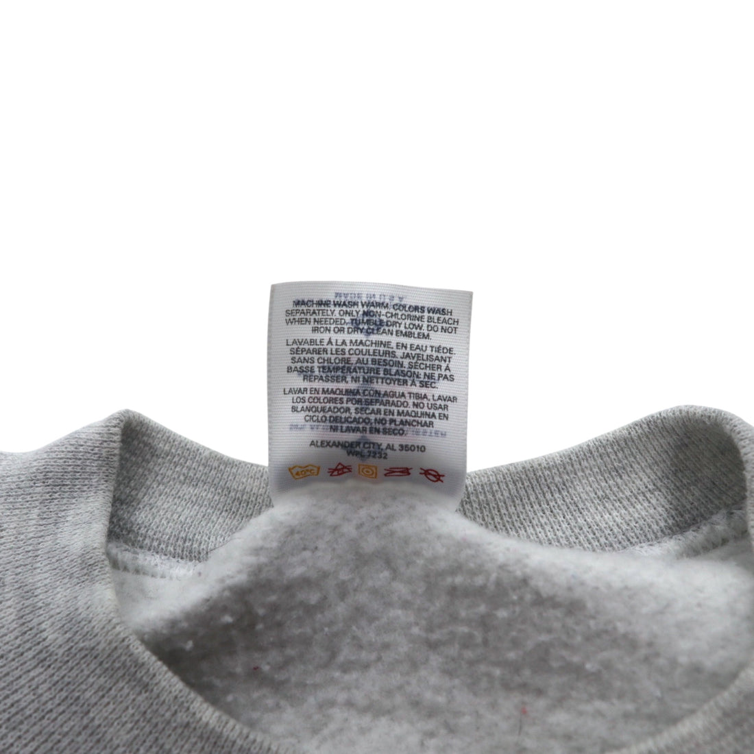 JERZEES Made in USA 90s SUPER SWEATS College Football Print Sweatshirt XL Grey Cotton Fleece Lining NCAA Ohio State Buckeyes Football