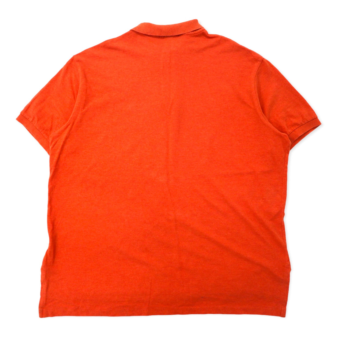 Polo by Ralph Lauren Polo Shirt XXL Orange Cotton Pique Small Pony Embroidery Big Size