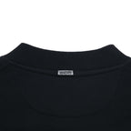 FLIP THE SCRIPT 90s Short Sleeve Sweat Jacket, Stadium Jacket, 2XL, Black, Snap Buttons, Slash Pockets