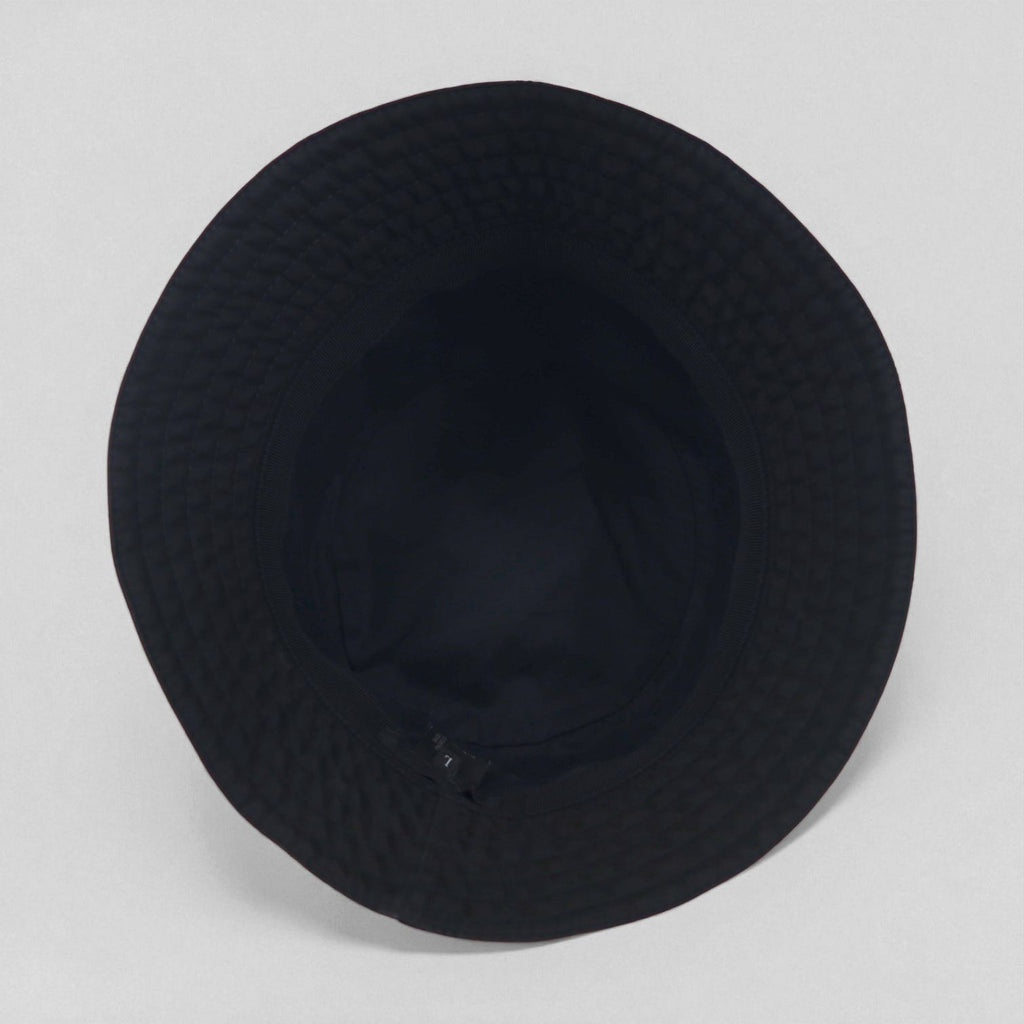 Prada technical fabric bucket hat in black Linea Rossa Sport, made in Italy