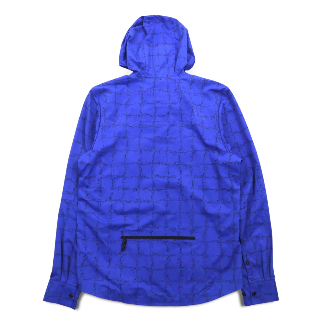 THE NORTH FACE RED LABEL × Slam Jam マウンテンパーカー アノラック S ブルー 総柄 パッカブル M1990 T92S5TS59 未使用品