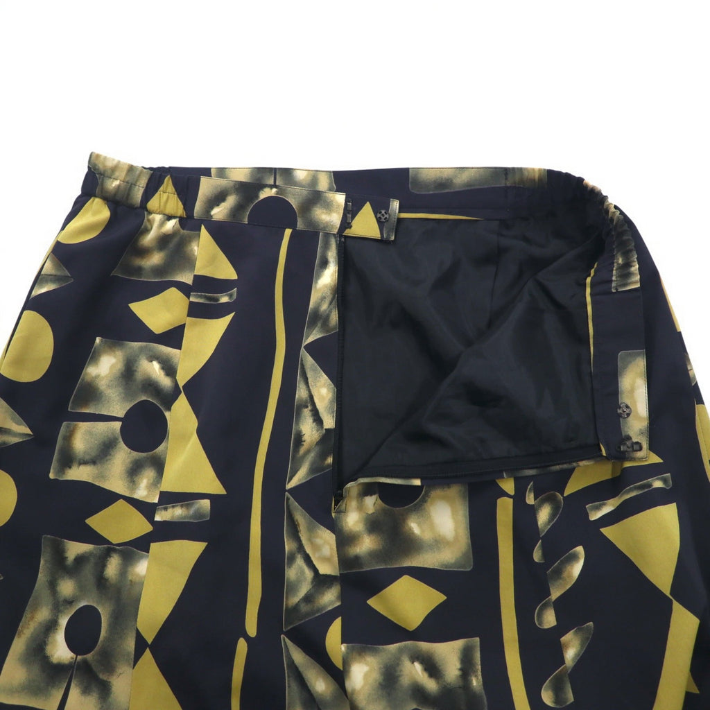 Vintage 90s Japan Made Retro Top and Skirt Set HORIBE Retro Setup Skirt XL All-over Pattern Made in Japan