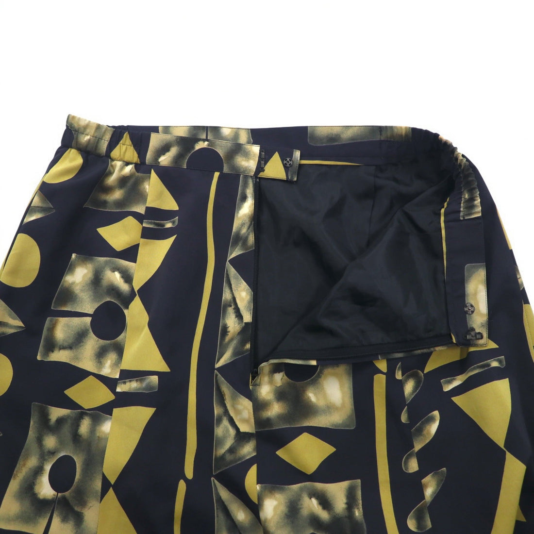 Vintage 90s Japan Made Retro Top and Skirt Set HORIBE Retro Setup Skirt XL All-over Pattern Made in Japan