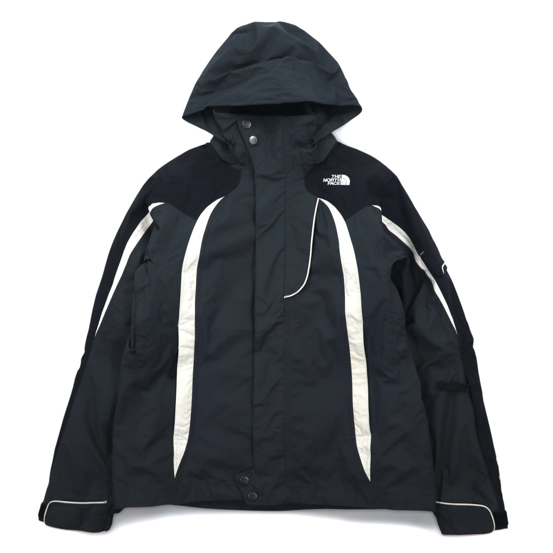 THE NORTH FACE 3WAY マウンテンパーカー S グレー HYVENT ハイベント 防水 中綿 インサレーションライナー着脱式 AR4J