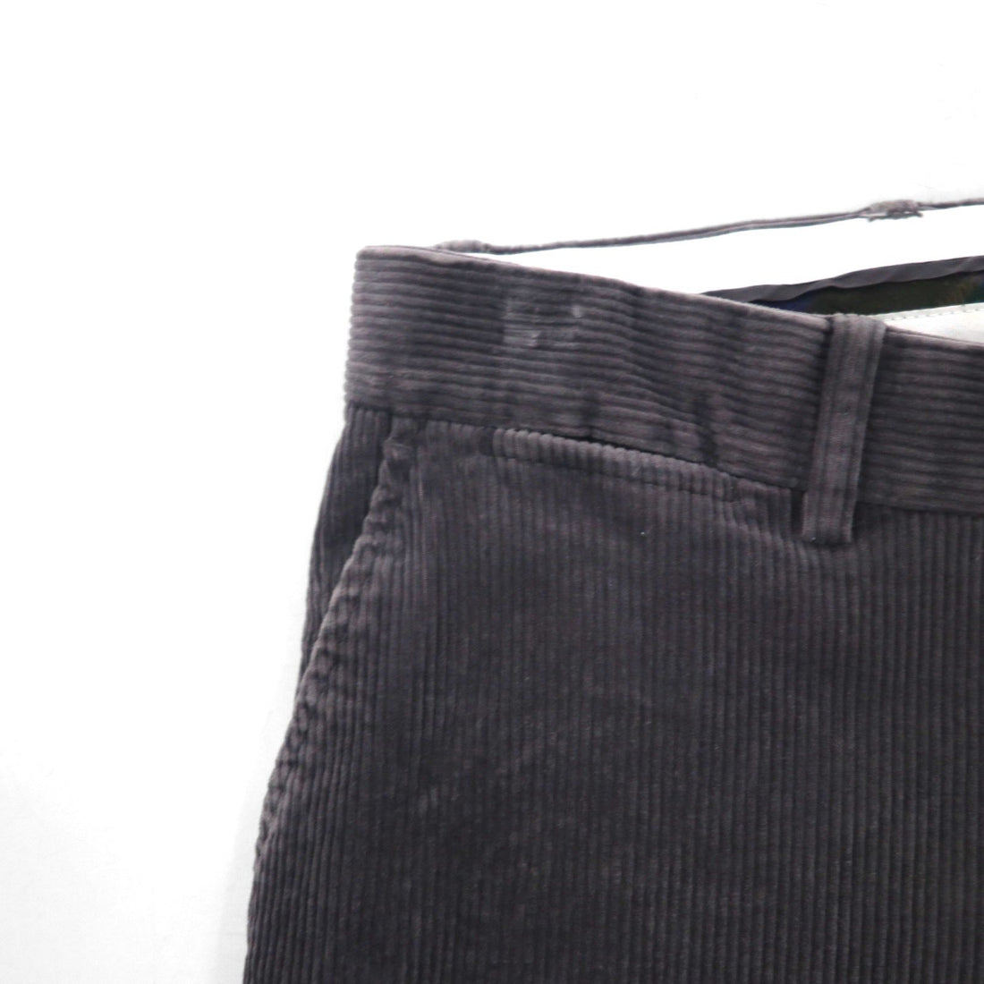 POLO GOLF RALPH LAUREN 90s Corduroy Chino Work Pants, Size L, Gray