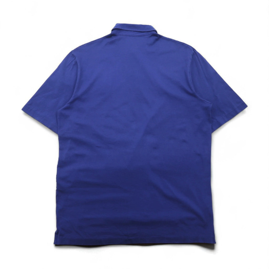 POLO GOLF RALPH LAUREN 90s Pima Cotton Polo Shirt, Size M, Navy, Small Pony Embroidery, Made in Peru