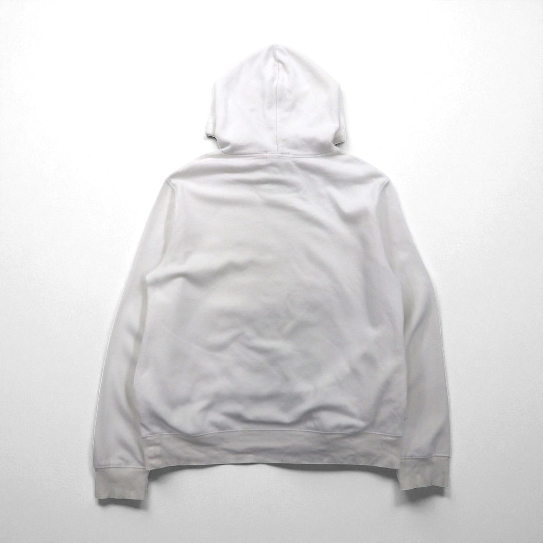 Polo Ralph Lauren ポロベア プリント プルオーバー パーカー L ホワイト サイドポケット