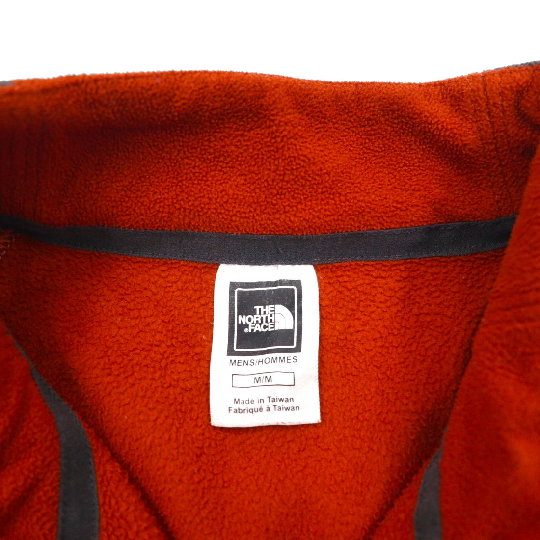 THE NORTH FACE Half-Zip Fleece Jacket, Medium, Red, TKA100, A436, US Standard