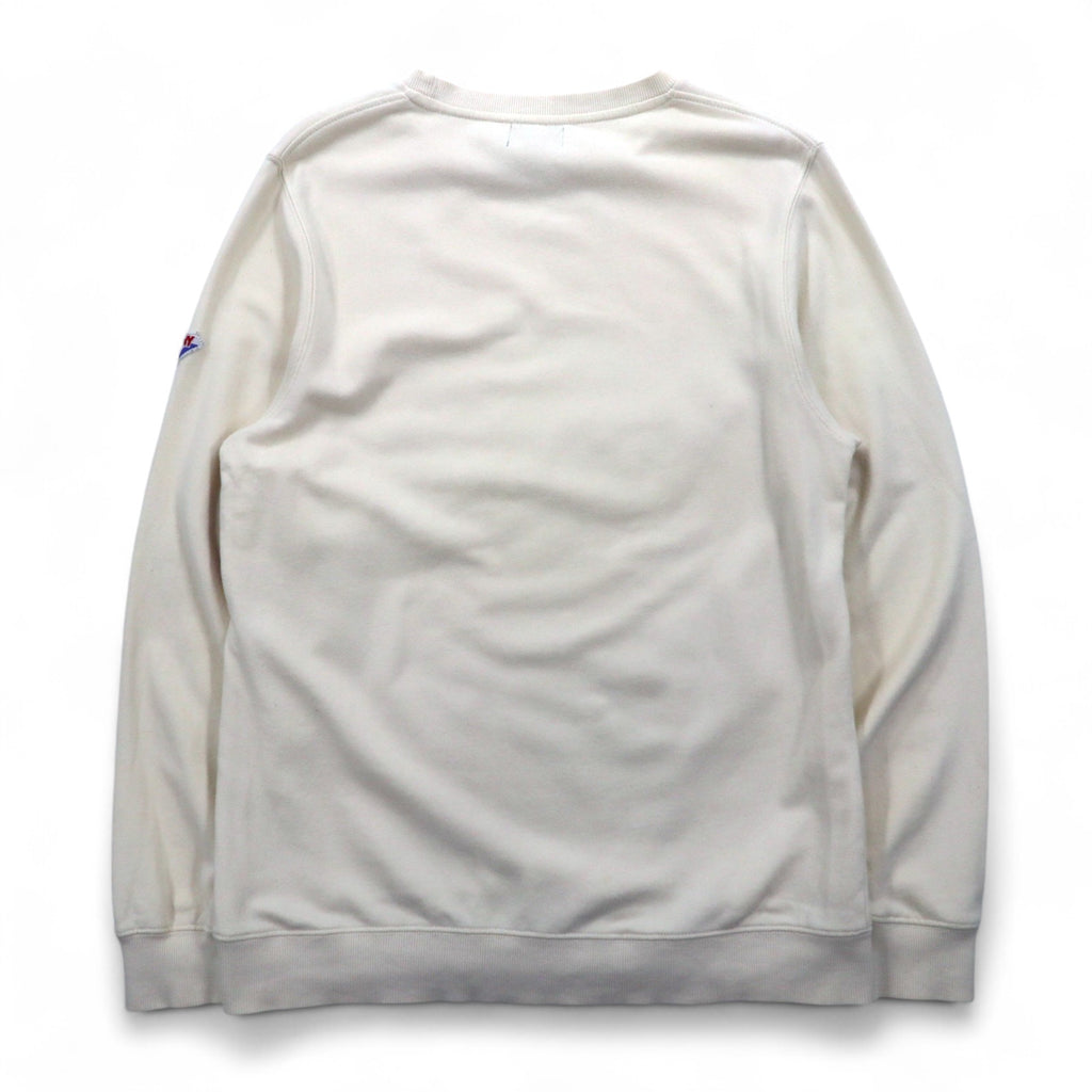 Vintage PONY Crewneck Sweatshirt Crewneck Sweatshirt L White Navy Red Tricolor