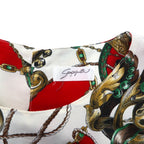 Vintage 90s Japan Made Retro Patterned Blouse Sampaquita Scarf Retro Blouse M Red