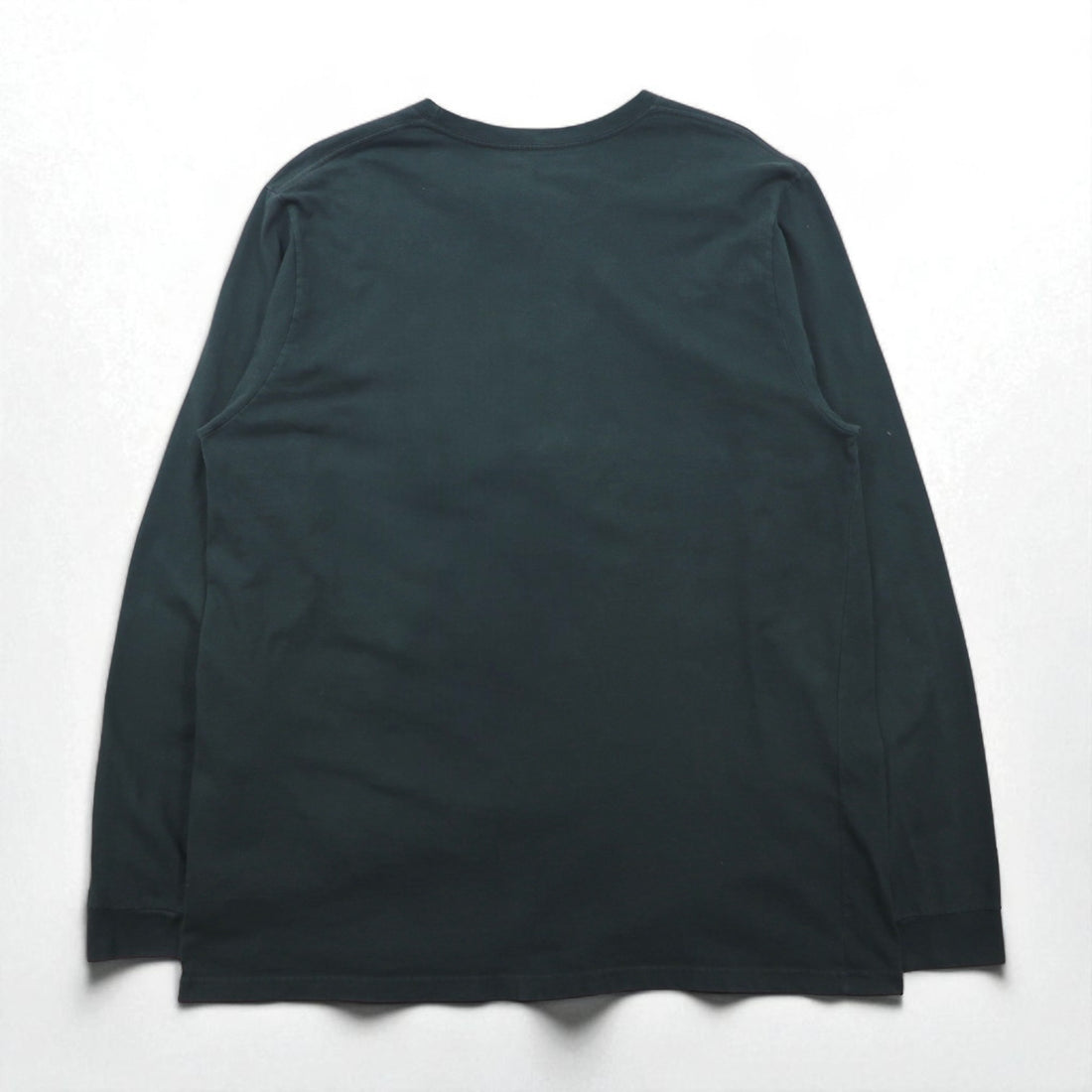 Patagonia Shop Sticker Cotton Long Sleeve T-Shirt, Size L/S, Size 2XL, Green, Organic Cotton, Product Number 39040, Made in Mexico