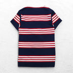yoshio kubo × LOVELESS V-neck T-shirt M White Star pattern GUILD PRIME exclusive Made in Japan