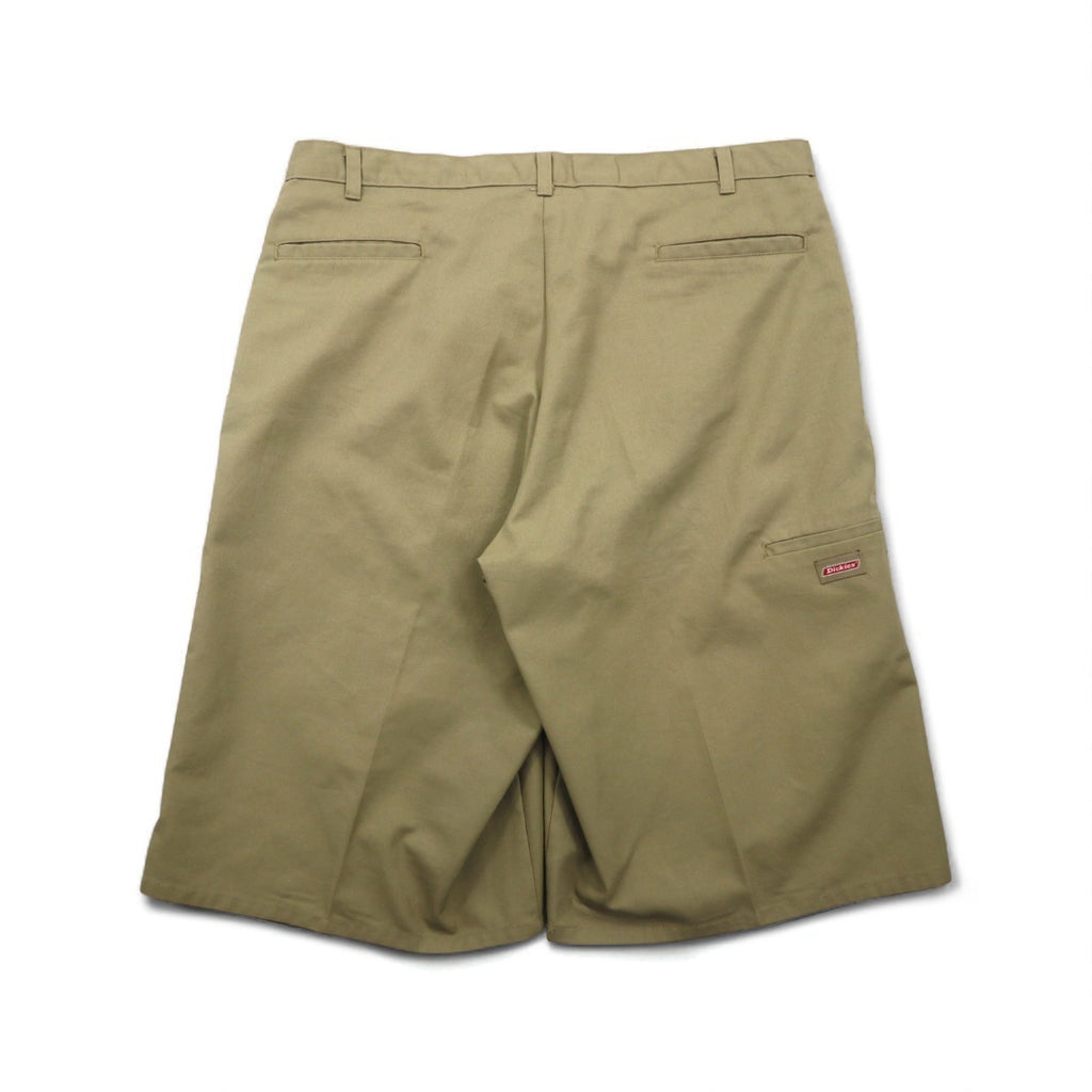 Dickies ルーズフィット バギー ショート ワークパンツ ハーフパンツ XL ベージュ 膝下丈 GR615KH