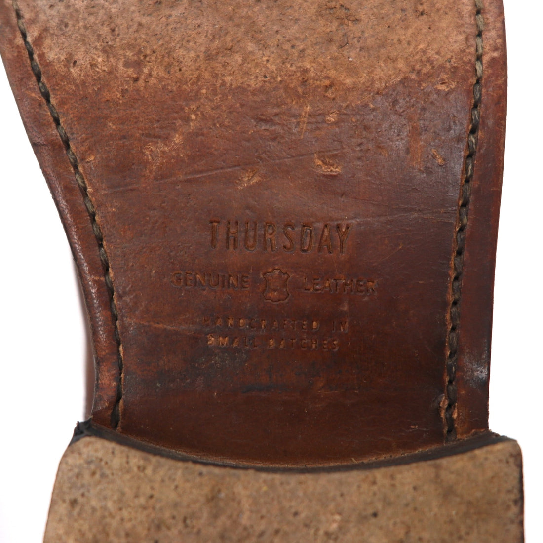 Thursday Boot Company Straight Tip Oxford Dress Shoes 28cm Brown Leather Limited Edition New York Designed HAND CRAFTED Made in Mexico