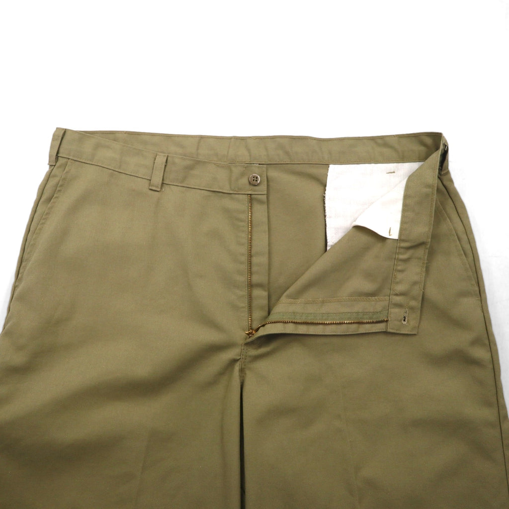 Dickies ルーズフィット バギー ショート ワークパンツ ハーフパンツ XL ベージュ 膝下丈 GR615KH