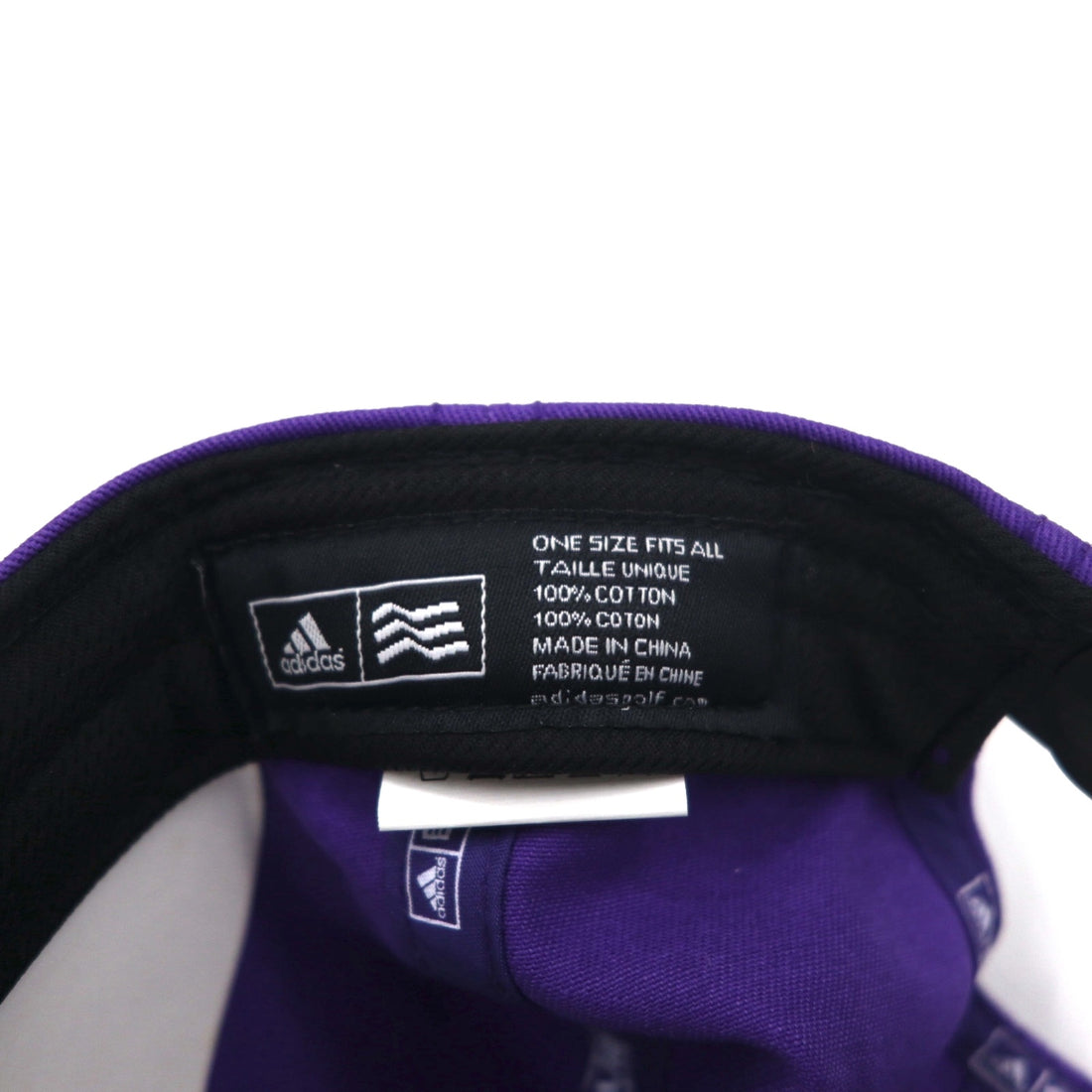 adidas Snapback Cap FREE Purple Cotton