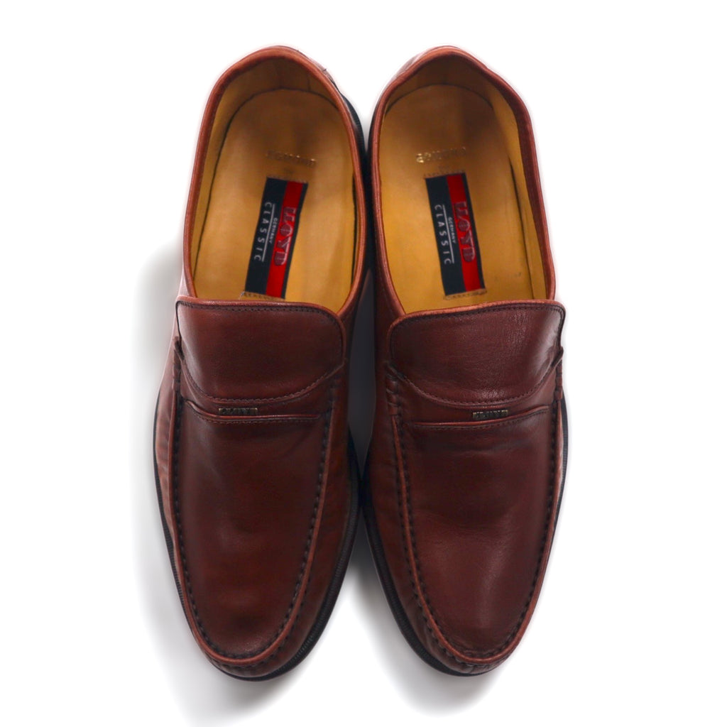 LLOYD GERMANY Classic Loafers 27cm Brown Leather EGMOND