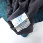 jean leduc sport 80s all-over print nylon jacket size 42 green polyester