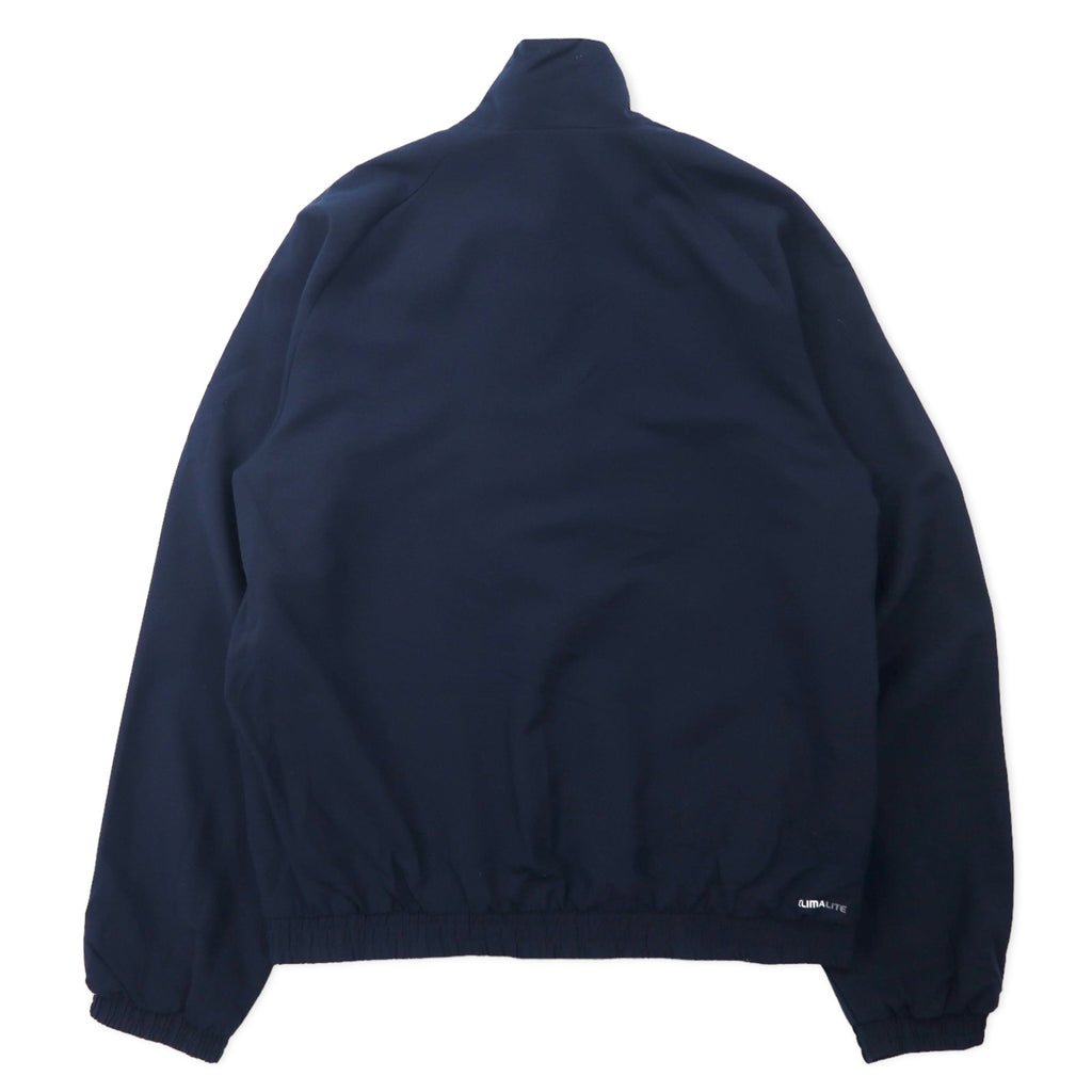 adidas Track Jacket Jersey S Navy Polyester 3 Stripes One Point Logo Embroidery CLIMA 365