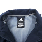 adidas Track Jacket Jersey S Navy Polyester 3 Stripes One Point Logo Embroidery CLIMA 365