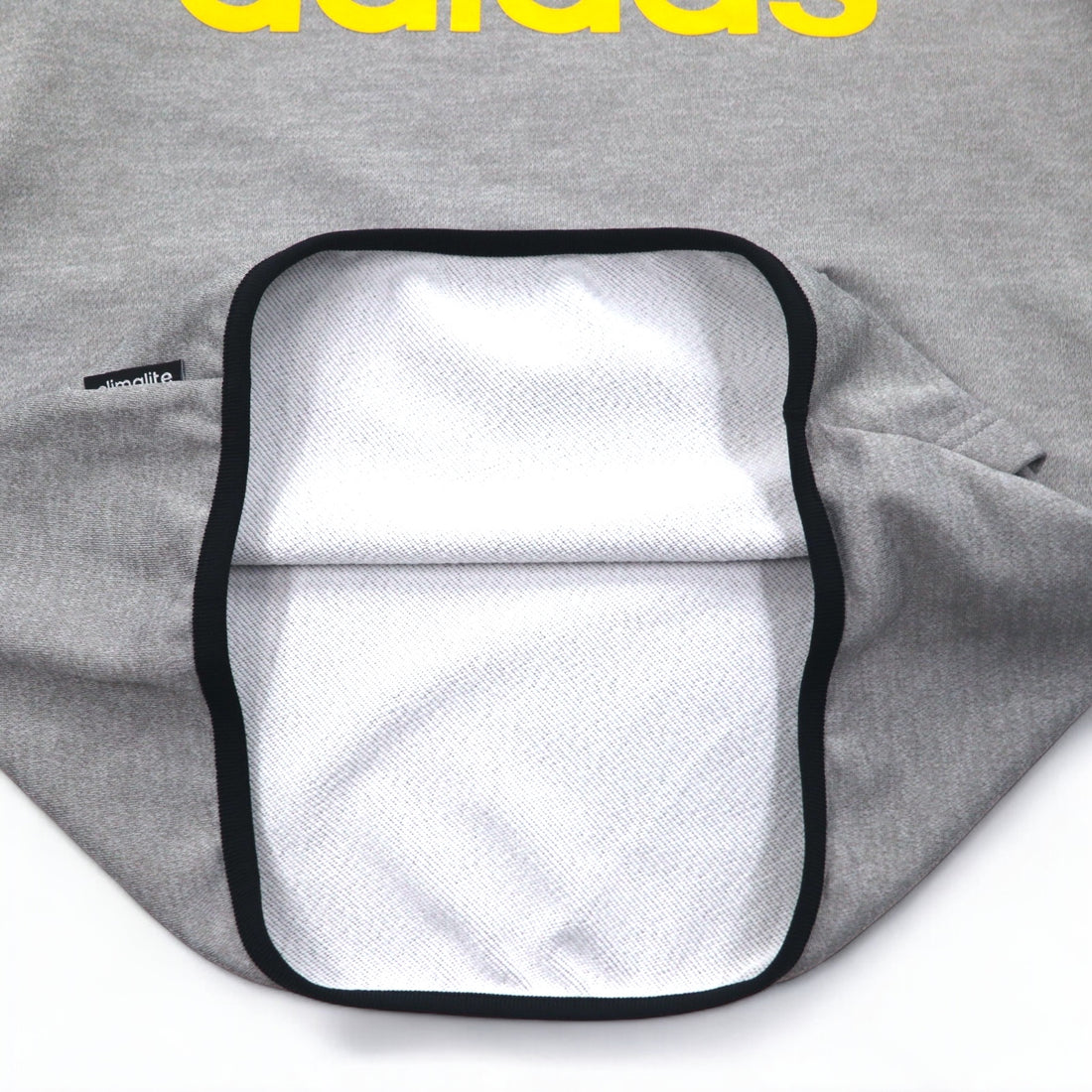 adidas Essentials Big Logo Pullover Hoodie S Grey CLIMALITE AZ2564