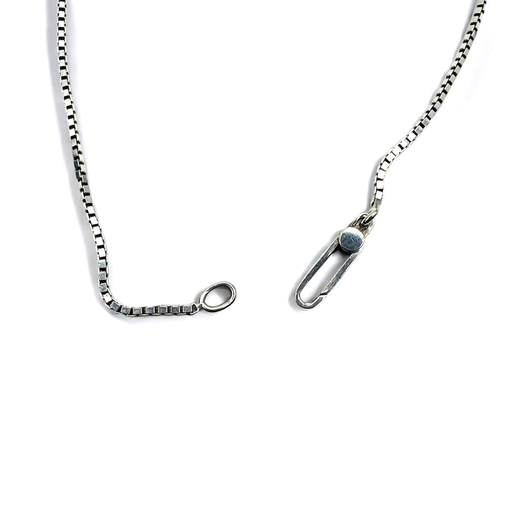 GUCCI Made in Italy Open Cross Necklace Pendant Silver SV925 Cross 3D Cross
