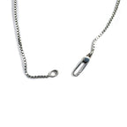 GUCCI Made in Italy Open Cross Necklace Pendant Silver SV925 Cross 3D Cross