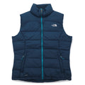 THE NORTH FACE 700 Fill Nuptse Down Puffer Vest Down Vest M Navy US Standard AUDP