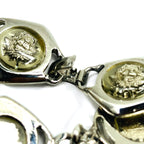 GIANNI VERSACE イタリア製 ヴィンテージ メデューサ シルバー ブレスレット メタル