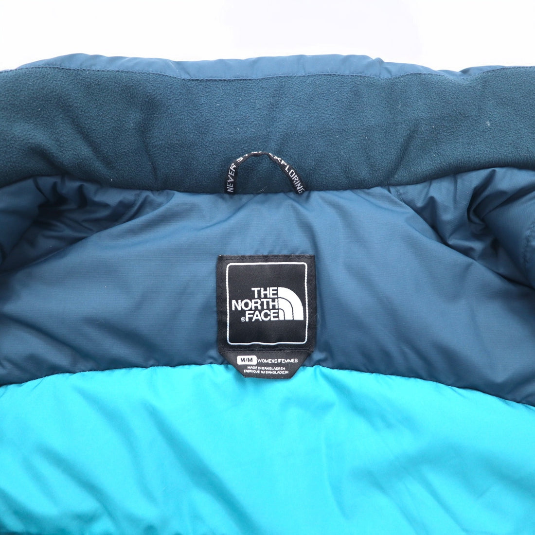 THE NORTH FACE 700 Fill Nuptse Down Puffer Vest Down Vest M Navy US Standard AUDP