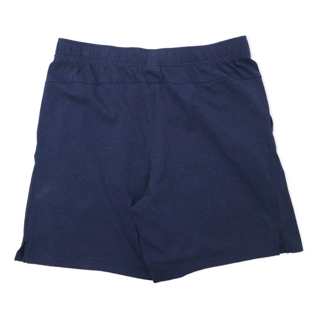 Nike Dri-fit Training Gym Workout Cotton Blend Shorts CJ2044-473, XL, Navy, Cotton