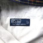 Polo by Ralph Lauren 90年代 ショートパンツ ハーフパンツ M ネイビー チェック コットン
