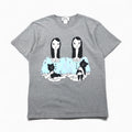 KIDILL × maya Shibasaki プリント Tシャツ FREE グレー コットン 2023SS