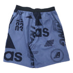 adidas Game Pants, Shorts, 2XO, Navy, Polyester, All-over Pattern, US Standard