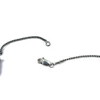 GUCCI Made in Italy Fancy Cross Necklace Choker Pendant Silver SV925 Cross