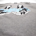 KIDILL × maya Shibasaki プリント Tシャツ FREE グレー コットン 2023SS