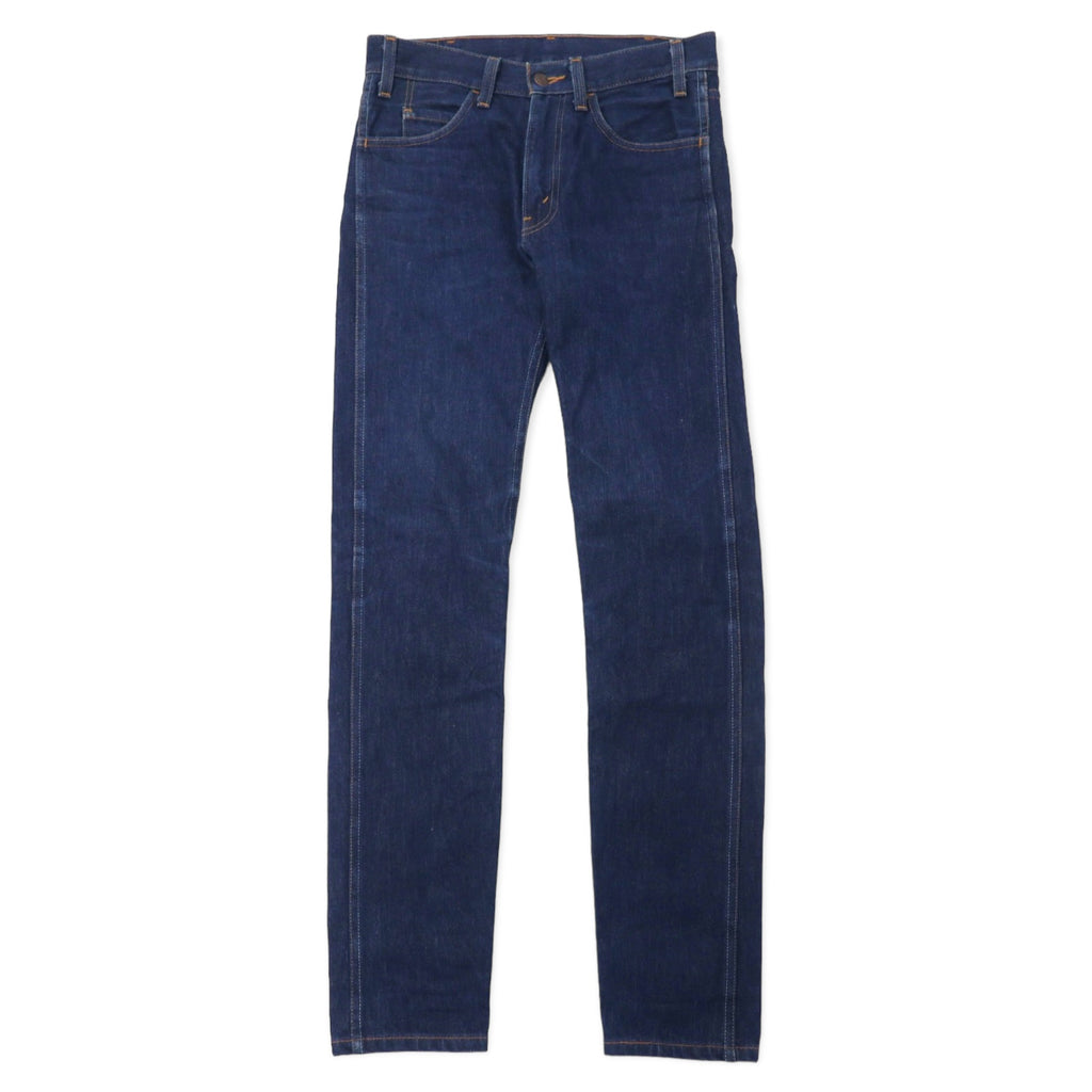 日本然リトテ-古着オンライン-LEVIS VINTAGE CLOTHING ( LVC ) USA製 606 1969年モデル リジッド デニムパンツ 28 ブルー コットン オレンジタブ ビッグE 42TALONジップ 30605-0050-LEVIS VINTAGE CLOTHING (LVC) USA Made 606 1969 Model Rigid Denim Pants 28 Blue Cotton Orange Tab Big E 42TALON Zip 30605-0050