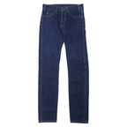 日本然リトテ-古着オンライン-LEVIS VINTAGE CLOTHING ( LVC ) USA製 606 1969年モデル リジッド デニムパンツ 28 ブルー コットン オレンジタブ ビッグE 42TALONジップ 30605-0050-LEVIS VINTAGE CLOTHING (LVC) USA Made 606 1969 Model Rigid Denim Pants 28 Blue Cotton Orange Tab Big E 42TALON Zip 30605-0050