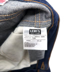 LEVIS VINTAGE CLOTHING (LVC) USA made 606 1969 model rigid denim pants size 28 blue cotton orange tab big E 42 TALON zip 30605-0050