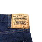 LEVIS VINTAGE CLOTHING (LVC) USA made 606 1969 model rigid denim pants size 28 blue cotton orange tab big E 42 TALON zip 30605-0050