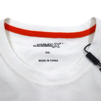 HARLEY DAVIDSON フラッグチェック プリント Tシャツ 2XL ホワイト コットン 未使用品