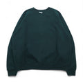 FRUIT OF THE LOOM ブランク スウェットシャツ XL グリーン 無地 コットン 裏起毛