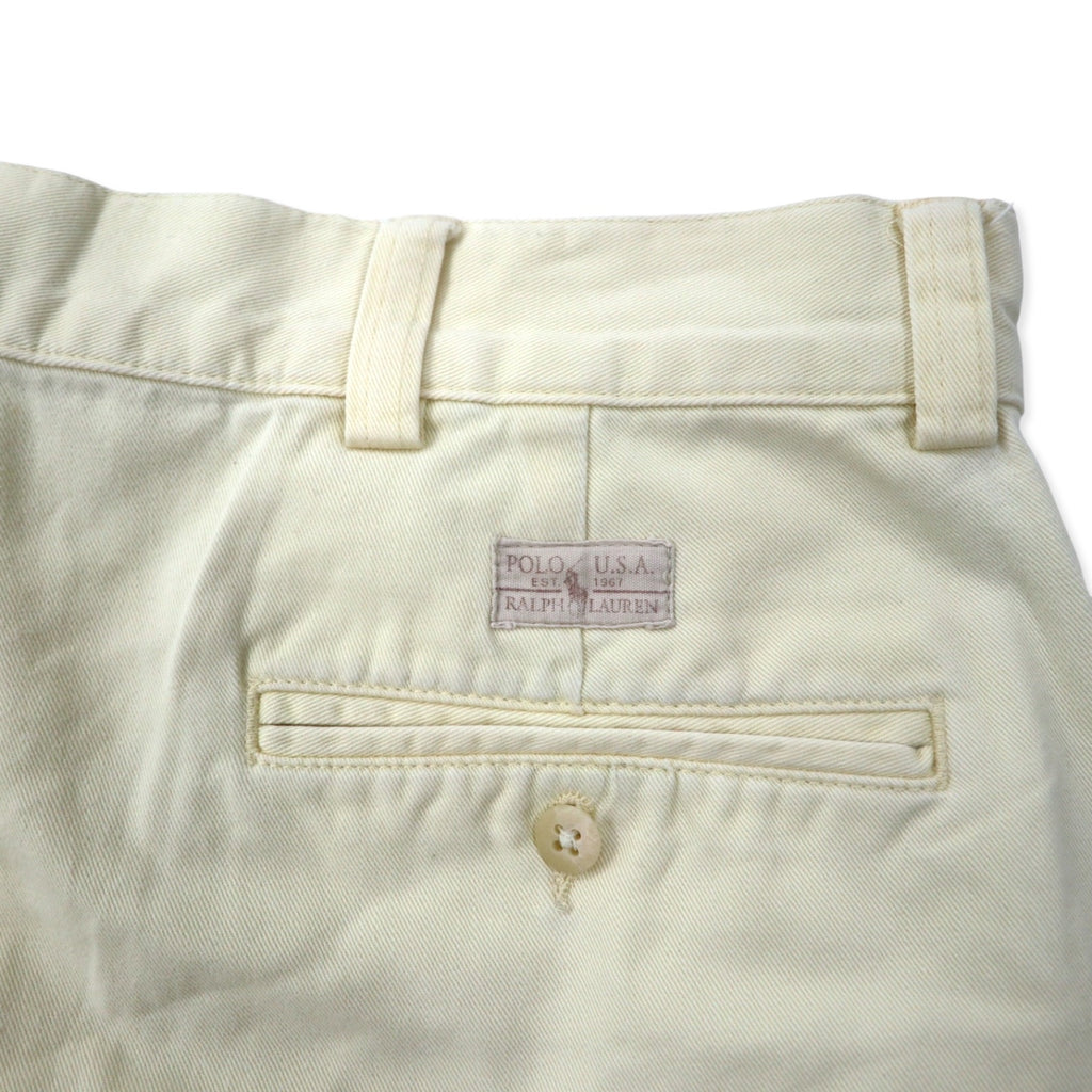 Polo by Ralph Lauren Chino Shorts, 38, Beige, Cotton