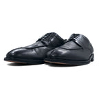COLE HAAN Split Toe U-Tip Dress Shoes 28.5cm Black Leather Wingtip 01594