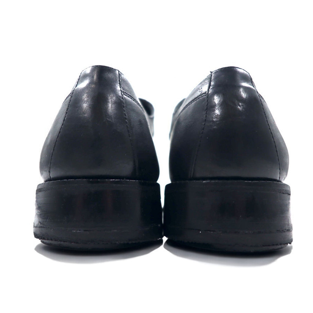 COLE HAAN Split Toe U-Tip Dress Shoes 28.5cm Black Leather Wingtip 01594