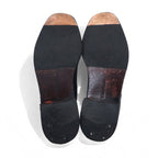COLE HAAN Split Toe U-Tip Dress Shoes 28.5cm Black Leather Wingtip 01594