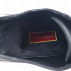 COLE HAAN Split Toe U-Tip Dress Shoes 28.5cm Black Leather Wingtip 01594