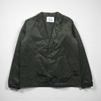 MAJESTIC × FRAMMENTO CUORE ナイロン テーラードジャケット M カーキ 中綿 XM23-MAJ-0009-GRN6 nano universe 別注