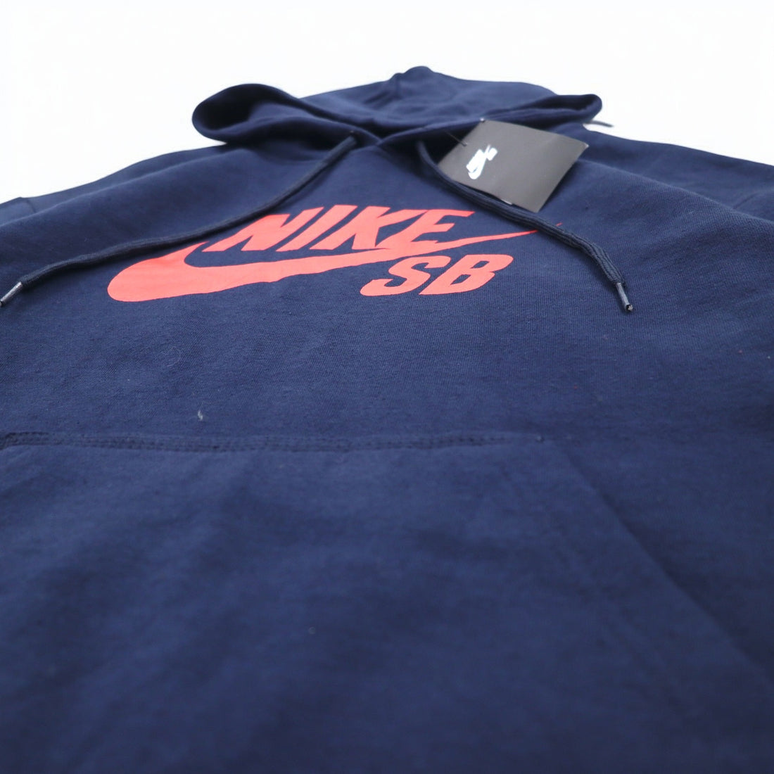 NIKE SB Icon Pullover Essential Hoodie M Navy Icon Hoody AJ9733-451 Made in Pakistan Unused